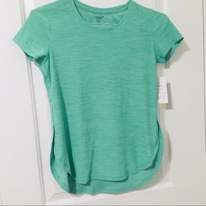 Turquoise active tee
